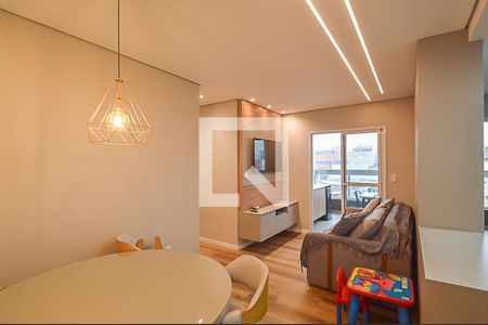 Sala de apartamento à venda com 3 quartos, 79m² em Vila Marlene, São Bernardo do Campo