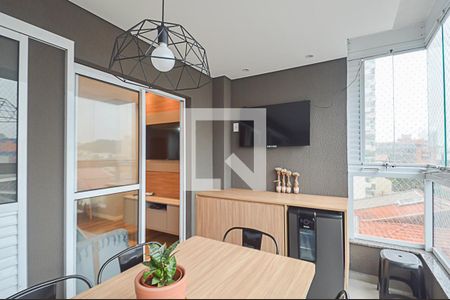 Varanda gourmet de apartamento à venda com 3 quartos, 79m² em Vila Marlene, São Bernardo do Campo