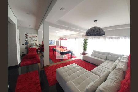 Sala de apartamento para alugar com 3 quartos, 170m² em Ilha Porchat, São Vicente