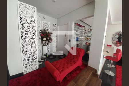 Sala de apartamento para alugar com 3 quartos, 170m² em Ilha Porchat, São Vicente