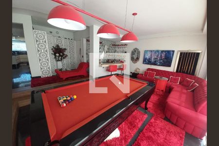 Sala de apartamento para alugar com 3 quartos, 170m² em Ilha Porchat, São Vicente