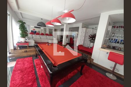 Sala de apartamento para alugar com 3 quartos, 170m² em Ilha Porchat, São Vicente