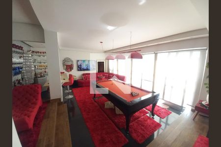 Sala de apartamento para alugar com 3 quartos, 170m² em Ilha Porchat, São Vicente