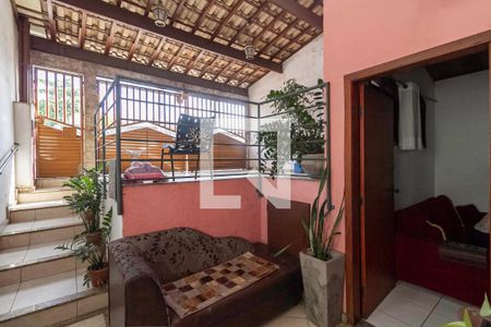 Varanda da Sala de casa à venda com 4 quartos, 180m² em Copacabana, Belo Horizonte