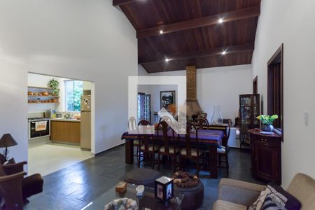 sala de casa de condomínio à venda com 4 quartos, 2600m² em Retiro do Chale, Brumadinho