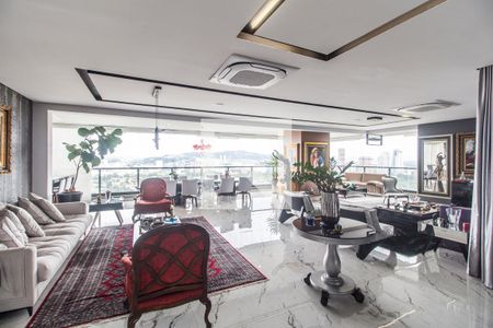 Sala de apartamento à venda com 3 quartos, 344m² em Alphaville Industrial, Barueri