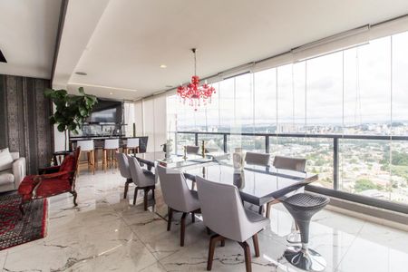 Sala de Jantar de apartamento à venda com 3 quartos, 344m² em Alphaville Industrial, Barueri