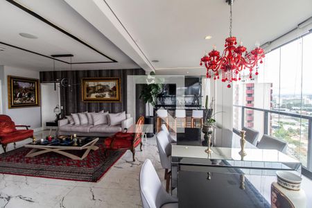 Sala de Jantar de apartamento à venda com 3 quartos, 344m² em Alphaville Industrial, Barueri