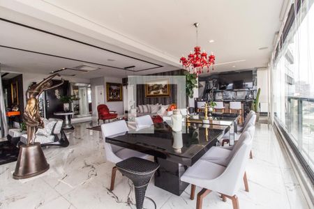 Sala de Jantar de apartamento à venda com 3 quartos, 344m² em Alphaville Industrial, Barueri