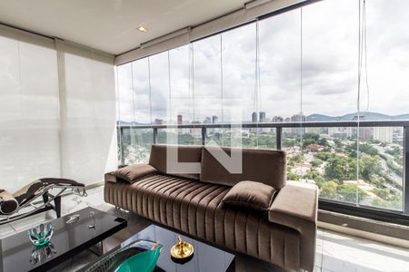 Sala de apartamento à venda com 3 quartos, 344m² em Alphaville Industrial, Barueri