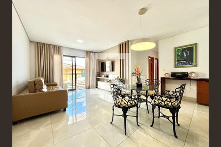 Sala de apartamento à venda com 3 quartos, 200m² em Trevo, Belo Horizonte