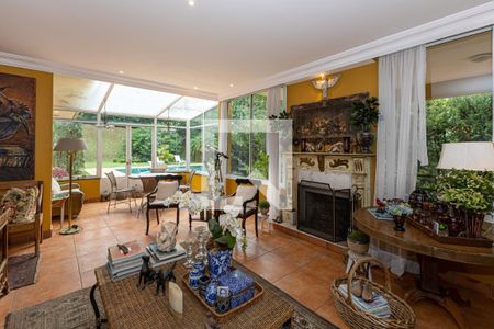 Sala de Estar de casa de condomínio à venda com 4 quartos, 1000m² em Vale do Sol, Nova Lima