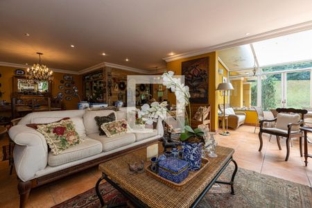 Sala de Estar de casa de condomínio à venda com 4 quartos, 1000m² em Vale do Sol, Nova Lima