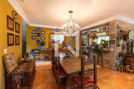 Sala de jantar de casa de condomínio à venda com 4 quartos, 1000m² em Vale do Sol, Nova Lima