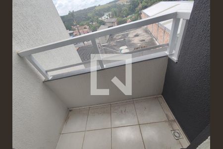 Varanda da Sala de apartamento à venda com 3 quartos, 60m² em Colonial, Contagem