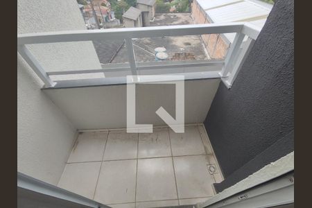 Varanda da Sala de apartamento à venda com 3 quartos, 60m² em Colonial, Contagem