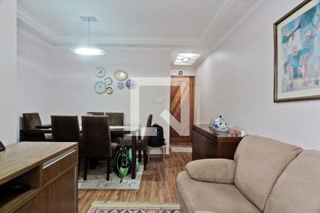 Sala de apartamento à venda com 3 quartos, 52m² em Parque Maria Domitila, São Paulo