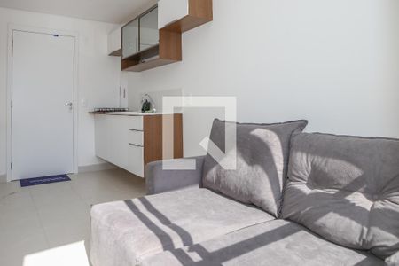 Sala de apartamento à venda com 1 quarto, 27m² em Parque Industrial Tomas Edson, São Paulo