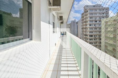 Varanda de apartamento para alugar com 4 quartos, 161m² em Vila Maia, Guarujá