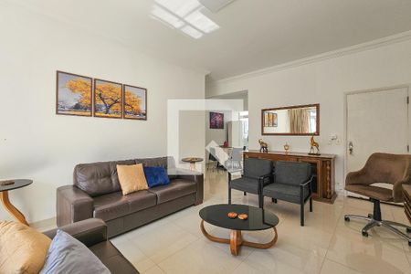 Sala de apartamento para alugar com 4 quartos, 161m² em Vila Maia, Guarujá