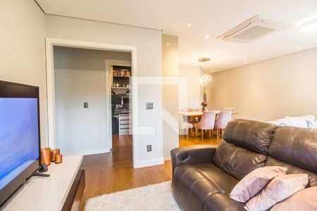 Sala de TV de apartamento à venda com 2 quartos, 101m² em Residencial Zero (tambore), Santana de Parnaíba