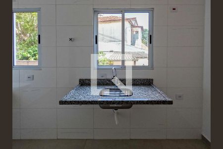 Sala/Cozinha de apartamento à venda com 2 quartos, 37m² em Vila Pereira Cerca, São Paulo