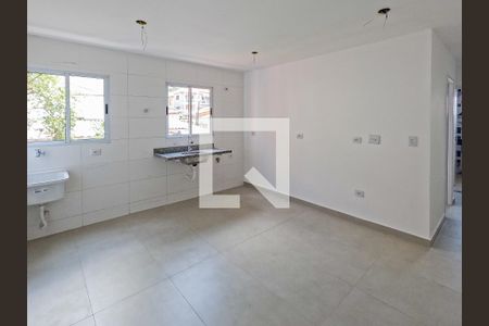 Sala/Cozinha de apartamento à venda com 2 quartos, 37m² em Vila Pereira Cerca, São Paulo