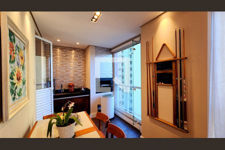 Varanda gourmet de apartamento à venda com 4 quartos, 189m² em Jardim das Samambaias, Jundiaí