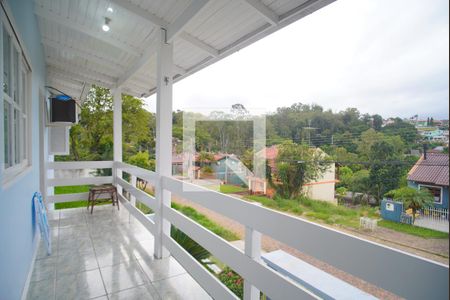 Varanda da Sala de casa à venda com 3 quartos, 197m² em Rincão, Novo Hamburgo