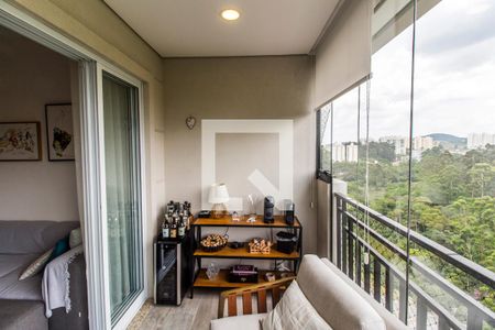 Varanda de apartamento à venda com 3 quartos, 101m² em Residencial Zero (tambore), Santana de Parnaíba