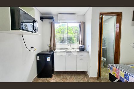 /Sala/Quarto / Cozinha de kitnet/studio para alugar com 1 quarto, 18m² em Vila Castelo, São Paulo