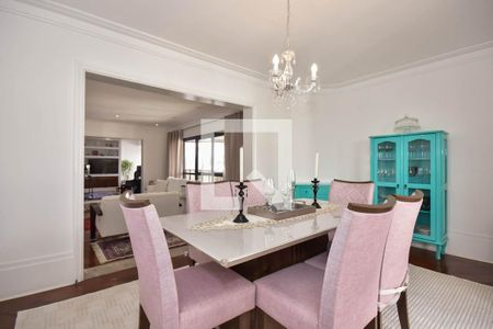 Sala de Jantar de apartamento para alugar com 4 quartos, 591m² em Vila Andrade, São Paulo