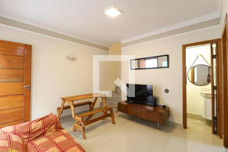 Sala de casa de condomínio à venda com 2 quartos, 60m² em Jardim Leonor Mendes de Barros, São Paulo