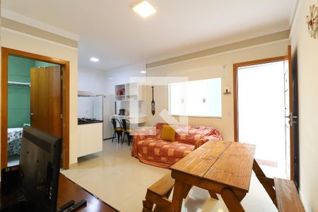 Sala de casa de condomínio à venda com 2 quartos, 60m² em Jardim Leonor Mendes de Barros, São Paulo