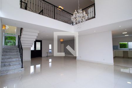 Sala de casa de condomínio para alugar com 5 quartos, 420m² em Jardim Sao Carlos, Sorocaba