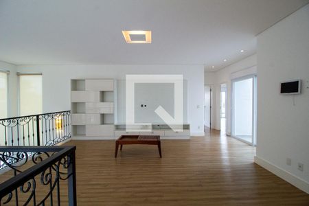 Sala de TV de casa de condomínio para alugar com 5 quartos, 420m² em Jardim Sao Carlos, Sorocaba