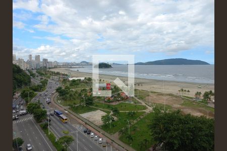 Vista da Sala de apartamento para alugar com 2 quartos, 120m² em Itararé, São Vicente