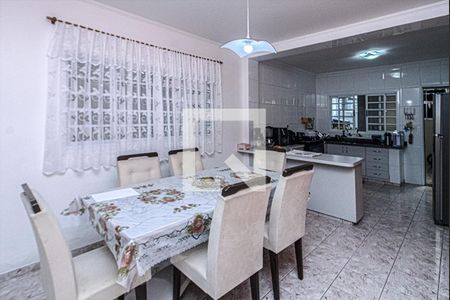 Sala de jantar de casa à venda com 3 quartos, 151m² em Jardim Climax, São Paulo