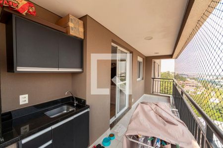 Varanda gourmet de apartamento para alugar com 3 quartos, 109m² em Centro Comercial Jubran, Barueri