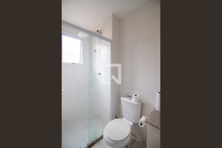 Banheiro da Suíte de apartamento à venda com 1 quarto, 45m² em Ferreira, São Paulo