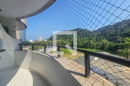 Varanda de apartamento para alugar com 2 quartos, 85m² em Jardim Tejereba, Guarujá
