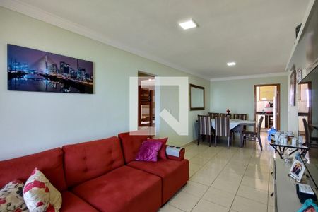 Sala de apartamento para alugar com 2 quartos, 92m² em Vilamar, Praia Grande
