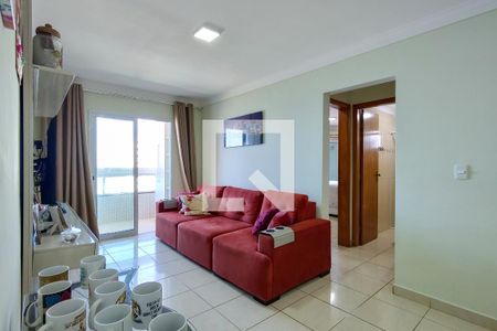 Sala de apartamento para alugar com 2 quartos, 92m² em Vilamar, Praia Grande