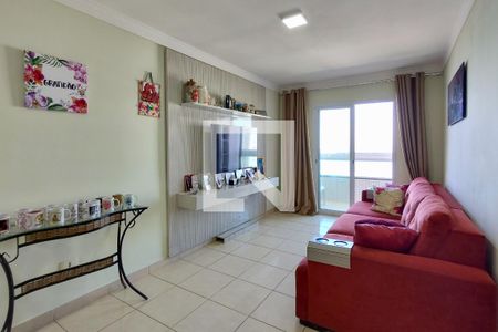 Sala de apartamento para alugar com 2 quartos, 92m² em Vilamar, Praia Grande