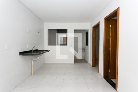 Sala/Cozinha de apartamento à venda com 1 quarto, 29m² em Chácara Califórnia, São Paulo