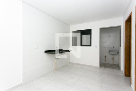 Sala/Cozinha de apartamento à venda com 1 quarto, 29m² em Chácara Califórnia, São Paulo