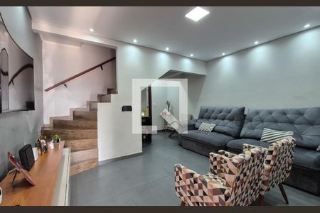 Sala de casa à venda com 3 quartos, 154m² em Vila Eldizia, Santo André