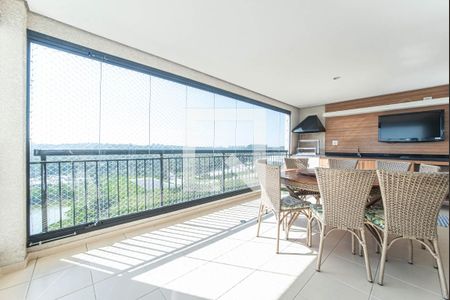 Varanda de apartamento à venda com 3 quartos, 127m² em Vila Guarani (zona Sul), São Paulo