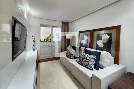Sala de TV de apartamento à venda com 4 quartos, 242m² em Nova Petrópolis, São Bernardo do Campo