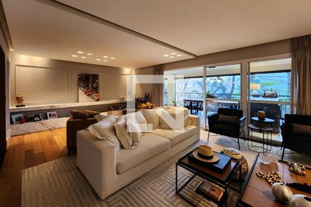 Sala de apartamento à venda com 4 quartos, 242m² em Nova Petrópolis, São Bernardo do Campo